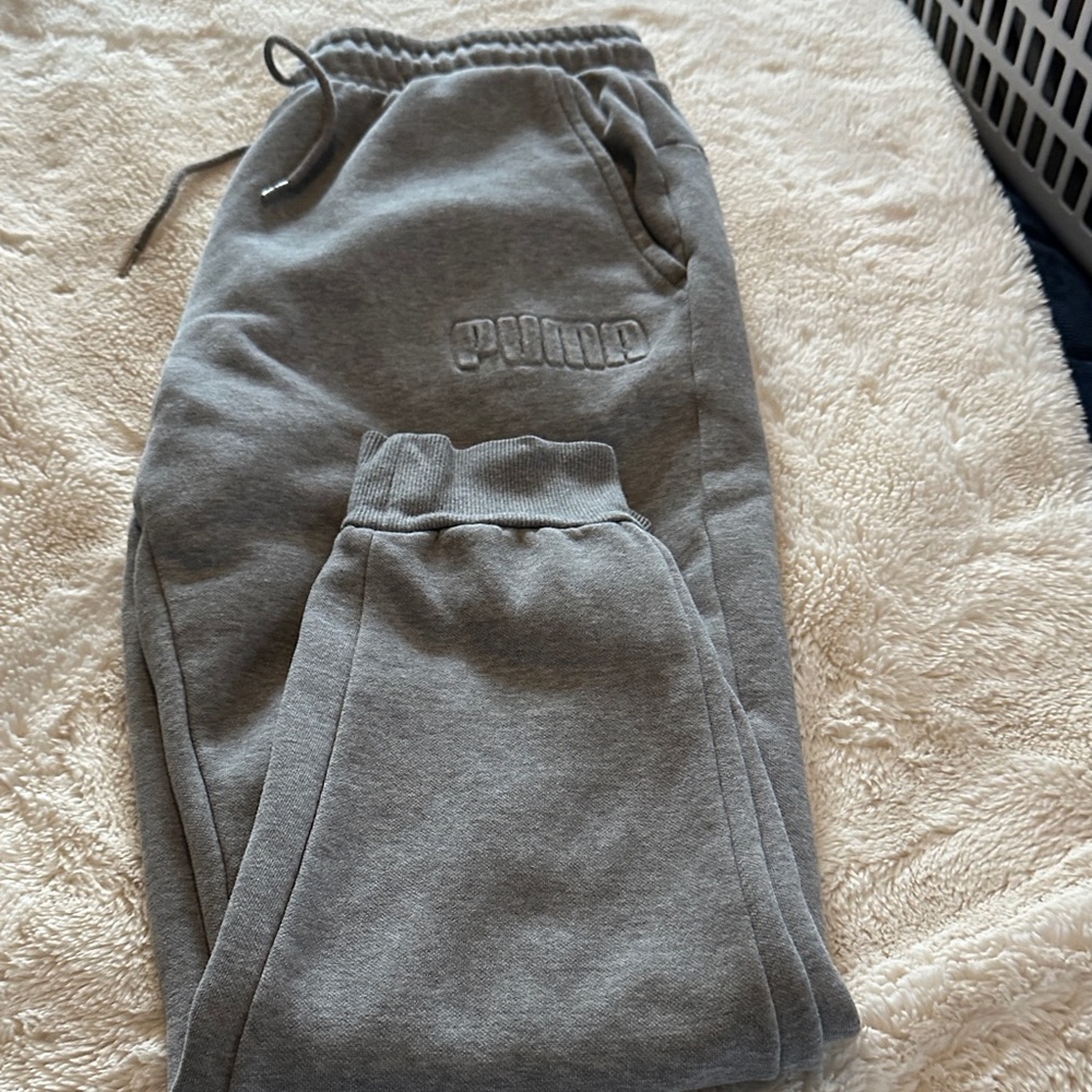 PUMA Men’s charcoal joggers